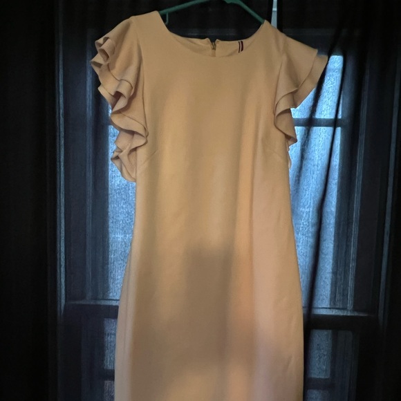 Flutter short sleeve dress light pink Tommy Hilfiger perfect condition - Picture 1 of 4
